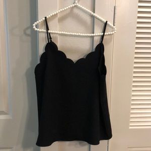 Scalloped tank
